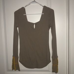 Free People Tight long sleeve shirt